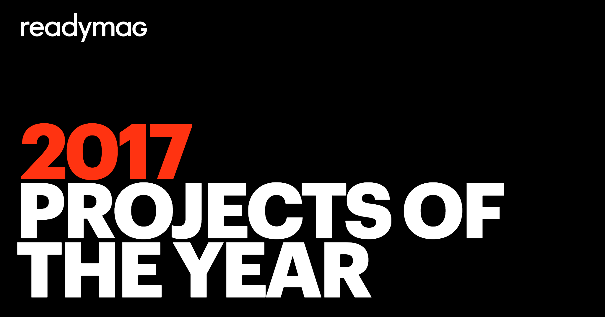 2017: Projects of the Year