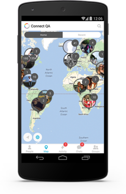 Connect : Tous vos contacts sur une seule carte (mail, Facebook, Instagram, Linkedin…) Applications