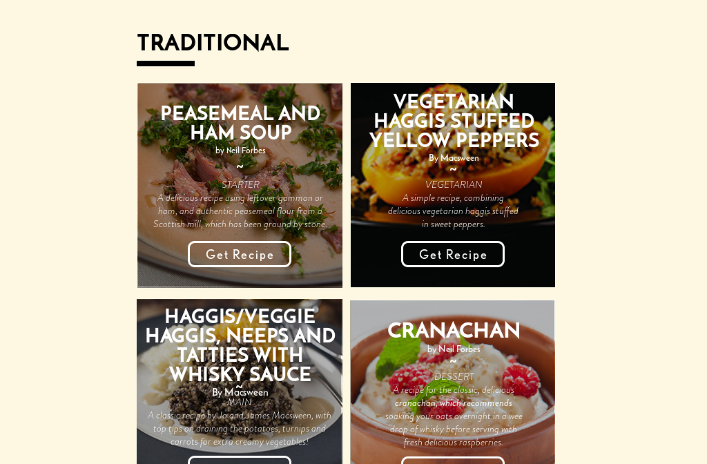 Burns Night Guide — Traditional Menu