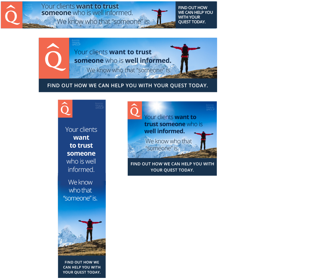 Steve Raia Portfolio Banner Ad Campaign