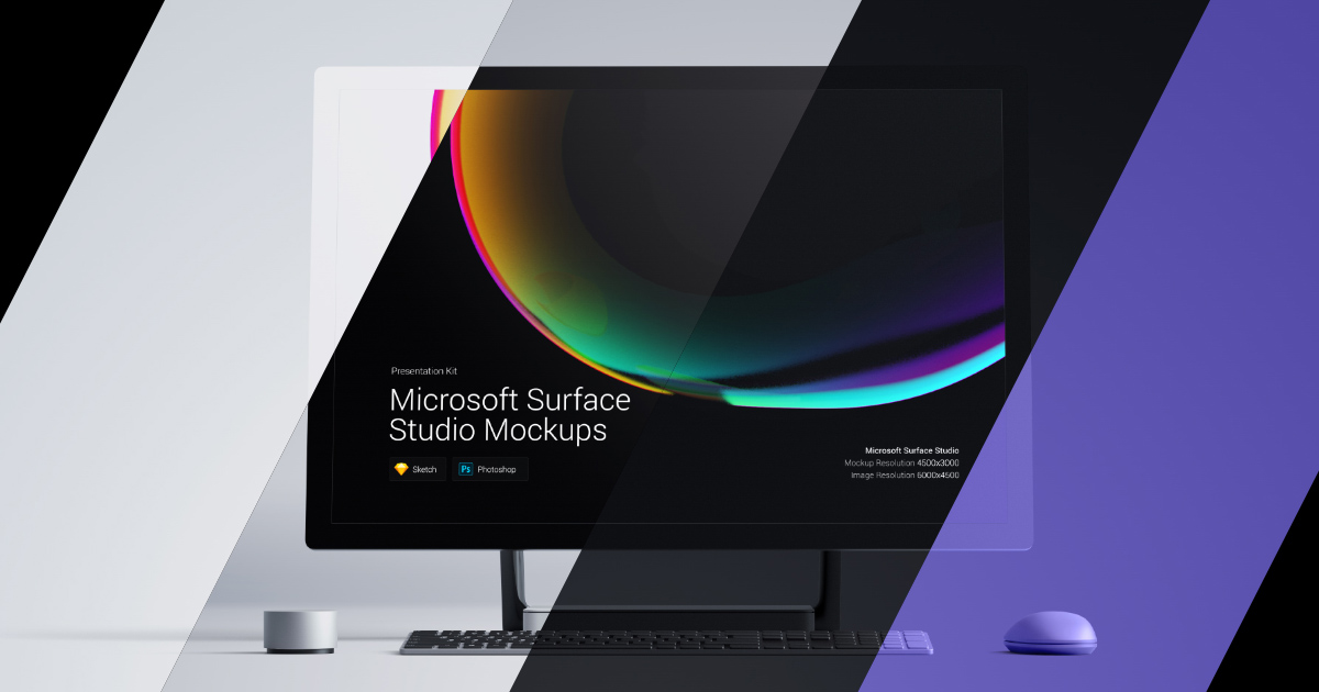 Download Microsoft Surface Studio Mockups Lstore Graphics