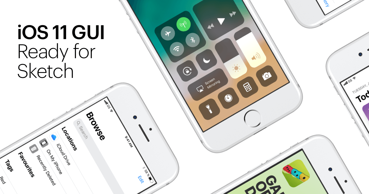 Ios Design Kit Free Ios 11 Gui For Sketch