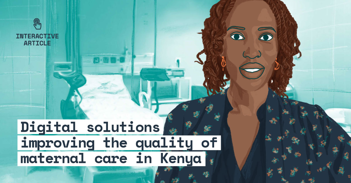 Digital solutions improving the quality of maternal care in Kenya